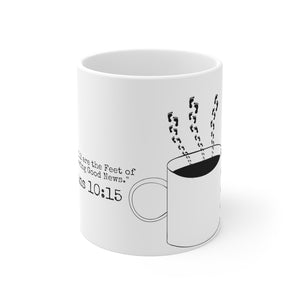 Romans 10:15 Mug Print 11oz